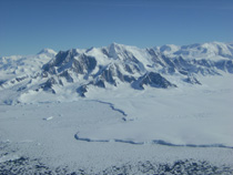 Antarctic glacier retreating 1